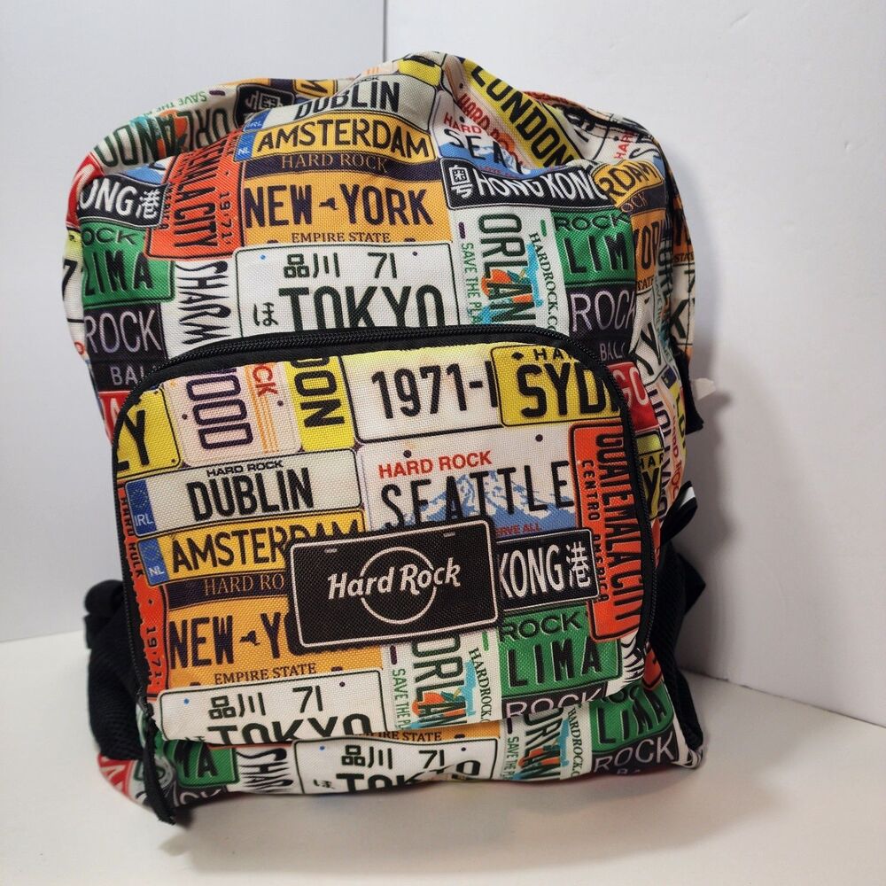 HARD ROCK CAFE Backpack, Bookbag - Picture 2 of 6